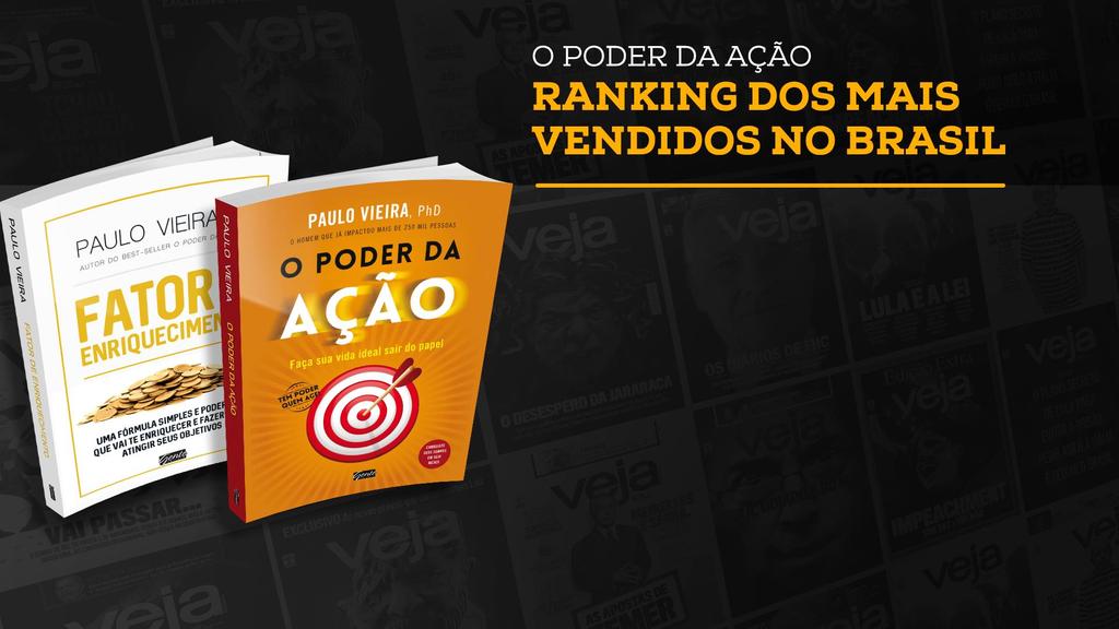 3º LIVRO MAIS VENDIDO DA REVISTA VEJA EM 2016 - NA SUA CATEGORIA* HÁ 76 SEMANAS ENTRE OS MAIS VENDIDOS DA VEJA** MAIS DE