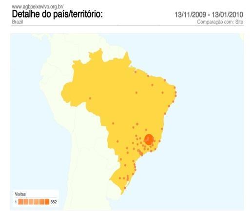 regiões, como São Paulo, Brasília, Bahia e outros Estados do Nordeste.