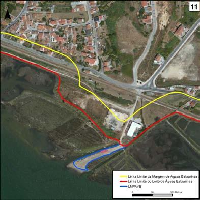 nesses locais que pode também implicar alteração na margem.