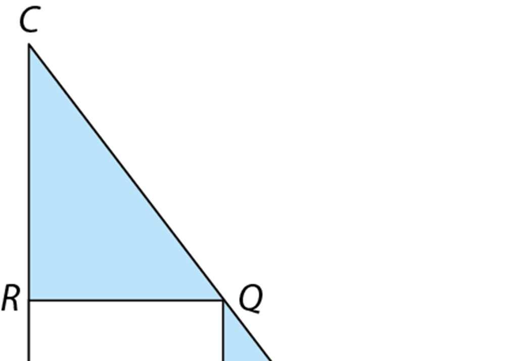 4. Na figura está representado o triângulo retângulo.