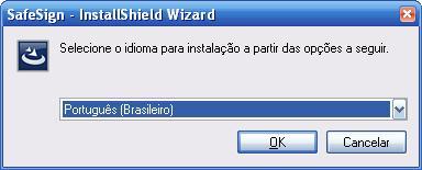 Após fazer o download do arquivo SafeSign-Identity-Client-3.0.45-admin.exe, clique duas vezes sobre o ícone para iniciar o assistente de instalação.