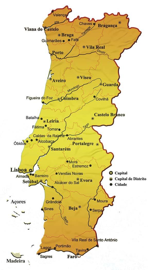 uma testemunha do passado medieval da cidade. Mapa de Portugal Portugal eleito melhor destino do Mundo em 2017. Portugal. Está na moda!