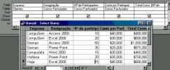 Consultas com Campos Calculados Calcular Total Curso, ou seja multiplicar o Nº de Participantes e o Custo por Participante Ao criar uma Query