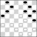 13.... e7-f6? Diagrama 68 (posição após 13.... e7-f6?) Este lance nesta posição a teoria não indica derrota. Deveria continuar, 13.... e7-d6 14.c3-d4 com jogo igual. Muito ruim seria, 14.c3-b4?