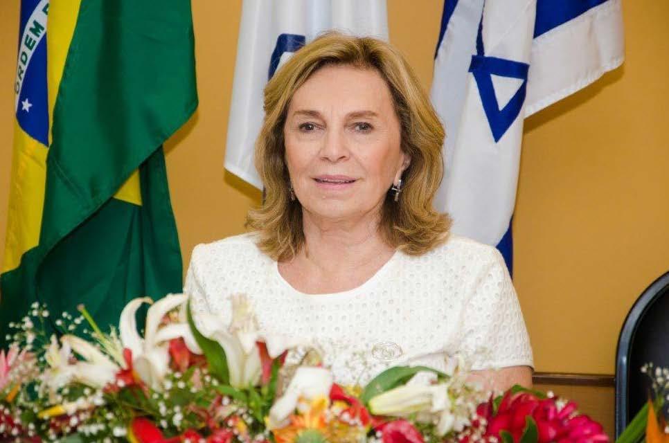 Merecimento Por iniciativa da Vereadora Teresa Bergher, a presidente da WIZO Brasil, Helena Kelner, será