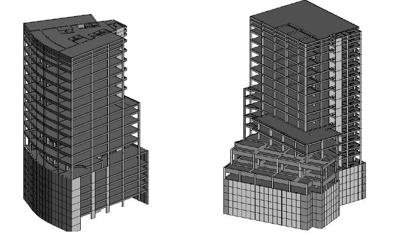 Figura 14 - Modelo estrutural e arquitetônico Fonte: Coelho, 20