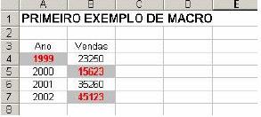 A pergunta que pode surgir é: Como é que o Excel faz isso? Ou de outra forma: Do que é feito uma macro? Uma macro é gravada no Excel como uma seqüência de comandos VBA.