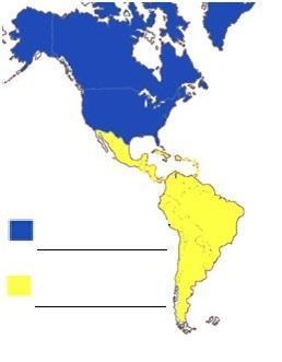 5) A reginalizaçã d cntinente american se dá de acrd cm diferentes critéris.