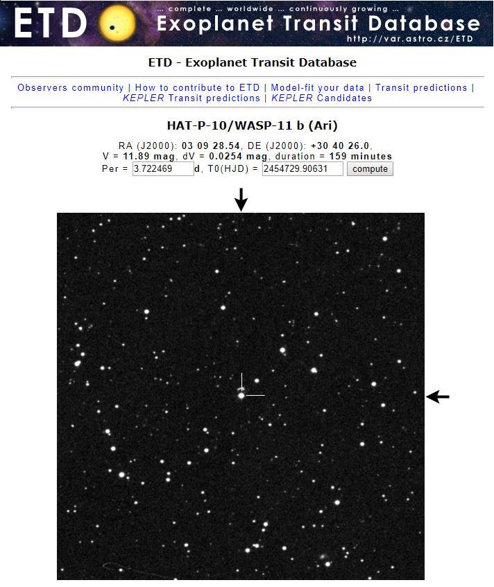 - Mesmo a base de dados Exoplanet Trasint Database possui fotografias dos locais onde estão contidos os exoplanetas.