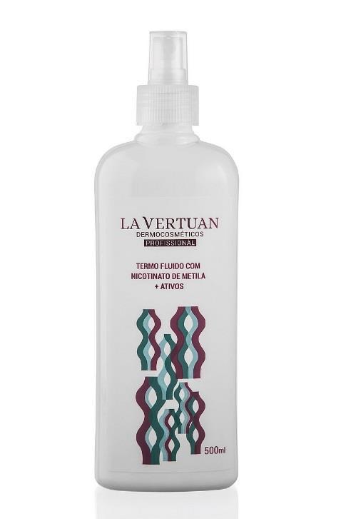 PROTOCOLO 2º Borrifar o Termo Fluido com Nicotinato de Metila + Ativos La Vertuan nas regiões a serem tratadas. Centella Asiática: Melhora a circulação de retorno. Diminui a fragilidade capilar.