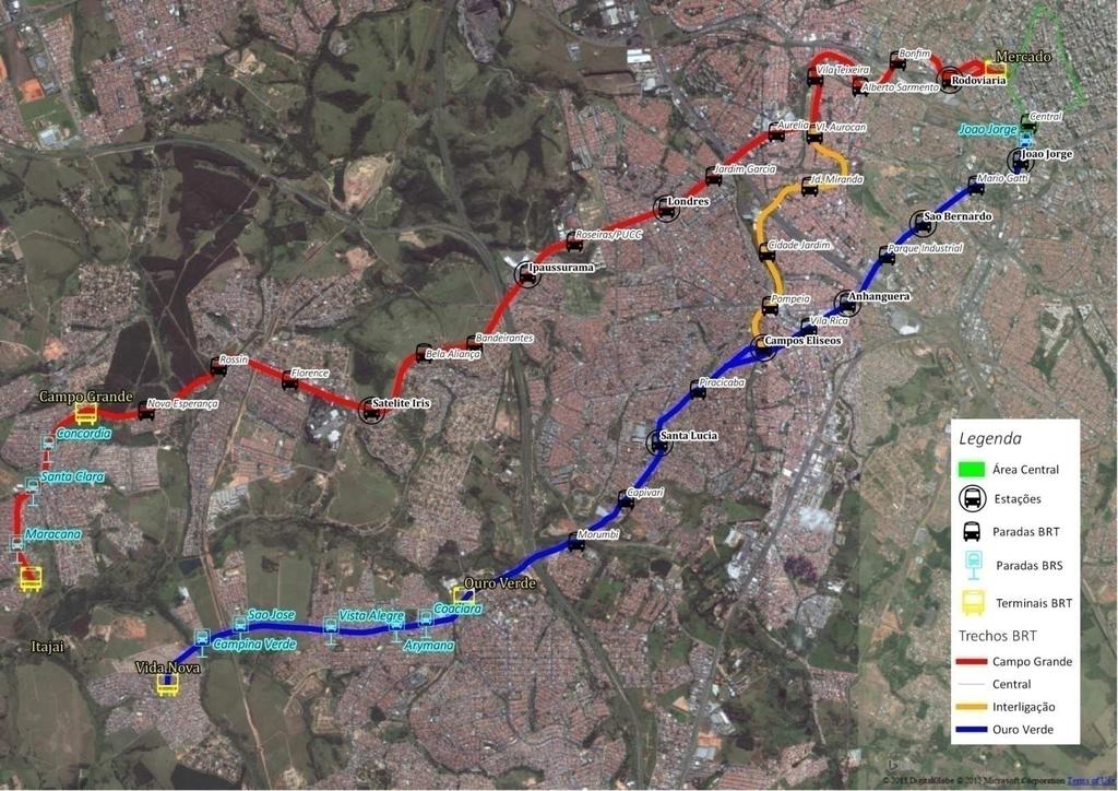 4. MAPA ILUSTRATIVO DOS CORREDORES 5.