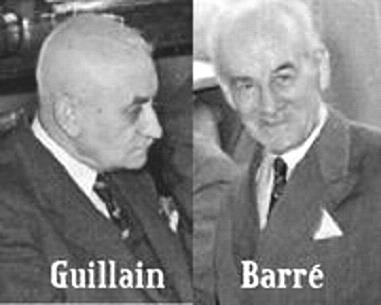 História 1859: Landry Paralisia ascendente Sem alterações no SNC 1916: G. Guillain, J.A. Barré e A.