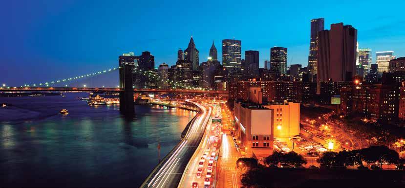 50 Extensão New York 3 noites 1º DIA NEW YORK Chegada a New York, mais conhecida como a Capital do Mundo. Recepção e traslado do aeroporto de New York até o hotel e restante do dia livre.