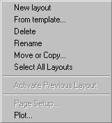 Rename dá novo nome ao layout. Renames a layout. The last current layout is used as the default for the layout to rename.