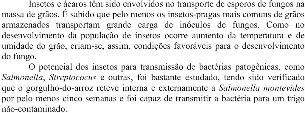 chamada de migração de umidade. 5.