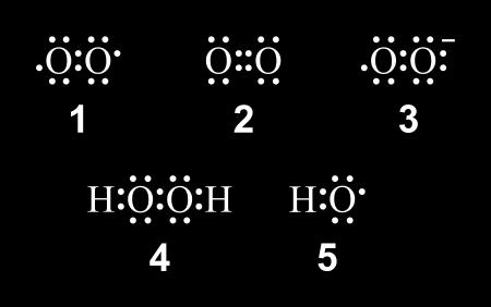 singleto 3: radical anião superóxido