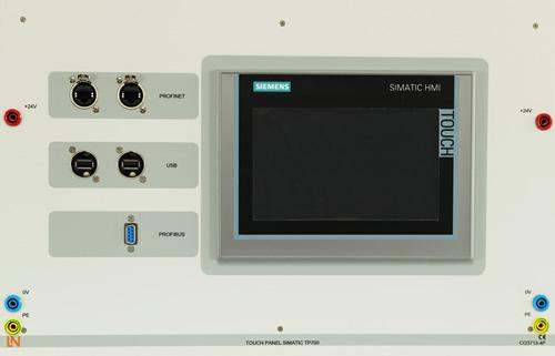 104 Painel touch TP700 Pacote de treino Comfort CO3713-4P 1 O sistema de treinamento é um painel embutido didático para a operação e a observação de máquinas e dispositivos.