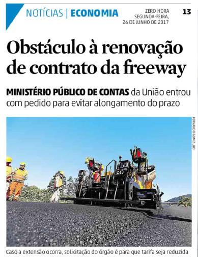 do Guaíba conservação da rodovia, operação das balanças de pesagem serviços de atendimento ao cliente e