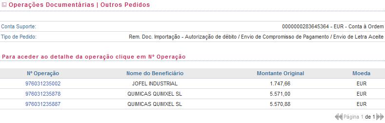 13. Outros Pedidos A 6ª funcionalidade disponibilizada, Outros Pedidos, permite aceder a um conjunto de formulários de instruções ao Millennium bcp.