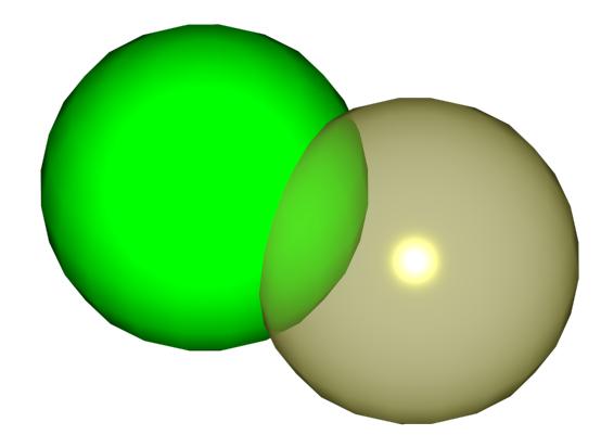 Interseção de 2 esferas Círculo Resultante da Interseção Interseção de 3 esferas 2 Pontos Resultantes da Interseção