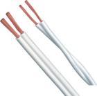 Cordão torcido/paralelo 300 V: Formado por vários fios de cobre nu, isolado com um composto termoplástico à base de PVC. Disponível nas cores branco e marrom.