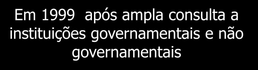 governamentais e não