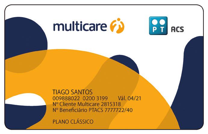 Nº de cartão, a ser utilizado pelos prestadores para identificar o cliente na plataforma da rede Multicare. Corresponde igualmente ao nº de apólice a utilizar no formulário de reembolsos.