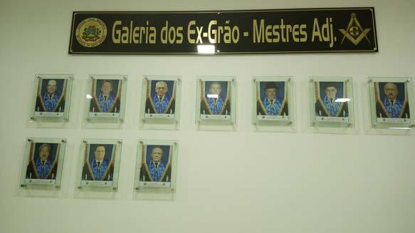 Galeria de Ex Grão-Mestres e Espaço Histórico Durante os eventos de Inaugurações da nova GLEMT, Sereníssimo Grão-Mestre da Grande Loja Maçônica do Estado de Mato Grosso, irmão Geraldo de Souza