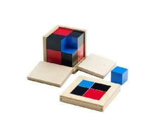 CUBO DO BINÔMIO Proposta de atividade - Desmontar e montar o cubo. - Expressar algebricamente o volume de cada sólido que forma o cubo.