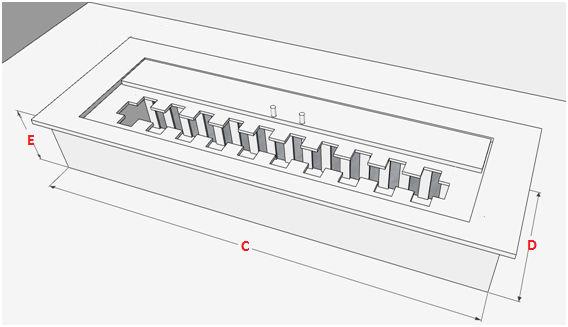 31CM 31 13 28,8 10,8 7 29,5 11,5 46CM 46 16 43,8 13,8 7 44,5 14,5 61CM 61 16 58,8 13,8 7 59,5 14,5 81CM 81 16 78,8 13,8 7 79,5 14,5 101CM 101