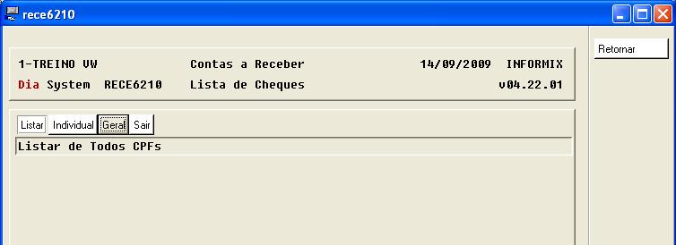 Tesouraria Capitulo 09 Lista de cheques Para controlar os cheques que foram enviados para depósito e os que ainda estão para