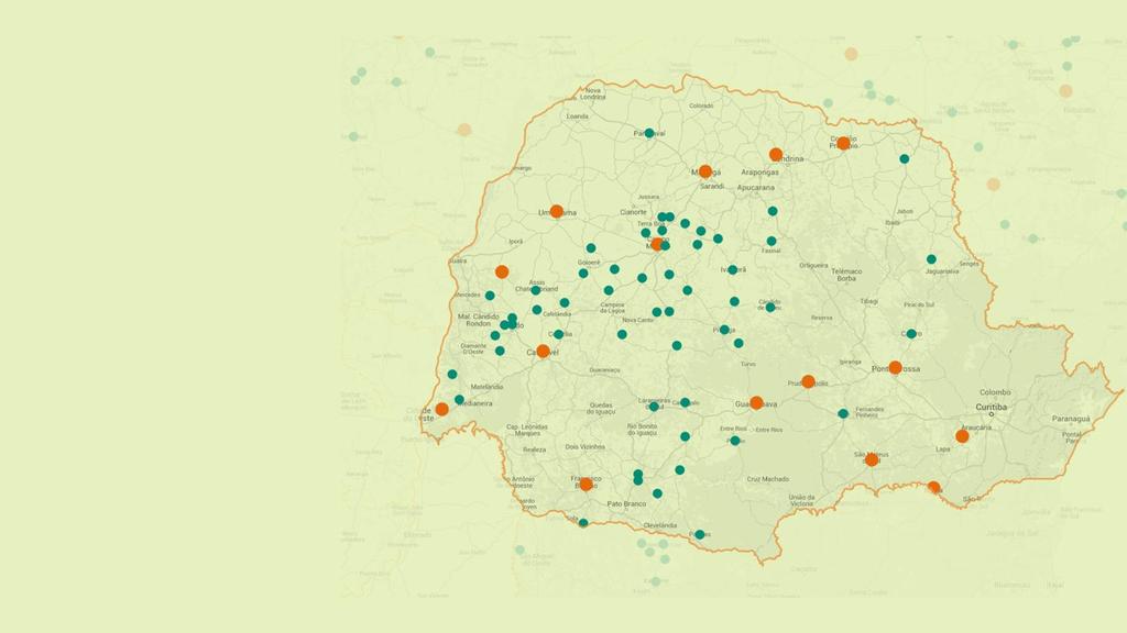 PARANÁ 15 CENTRAIS 53 POSTOS Recebimentos