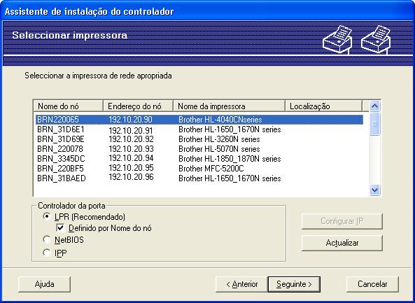 Assistente de instalação do controlador (apenas Windows ) Utilizar o software Assistente de instalação do controlador 11 a Ao executar o assistente pela primeira vez, verá um