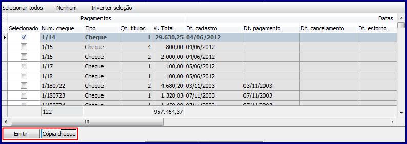 6.2. Selecione a opção desejada na aba Pelo Pagamento e informe os demais filtros de pesquisa, conforme necessidade. 6.3.