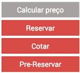 Até aqui temos uma cotação, para guardar os dados da cotação ou reservar, devemos preencher os dados dos passageiros na seguinte seção: RESERVAR: Ao solicitar a reserva abrirá uma nova janela com os