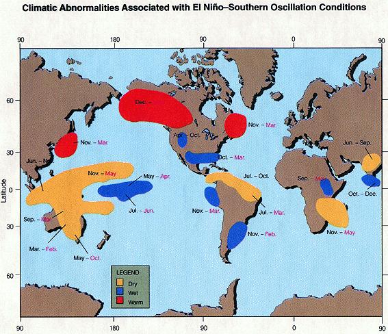 Anomalias de precipitação e