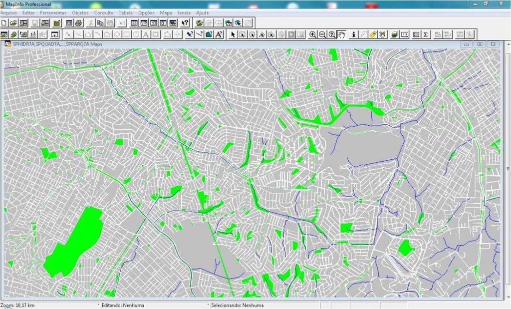 Bases Cartográficas Digitais Exemplo: Bases