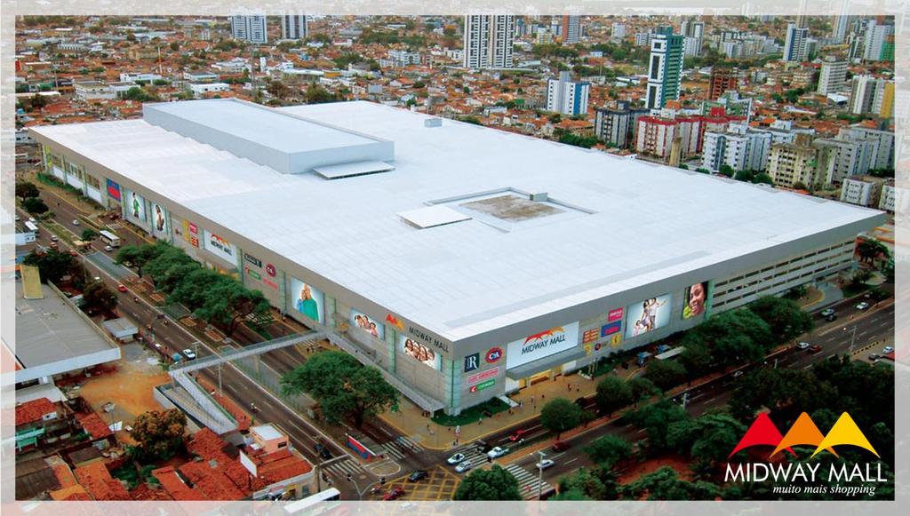 Midway Mall: Visão Geral Total Área Construida: 231.