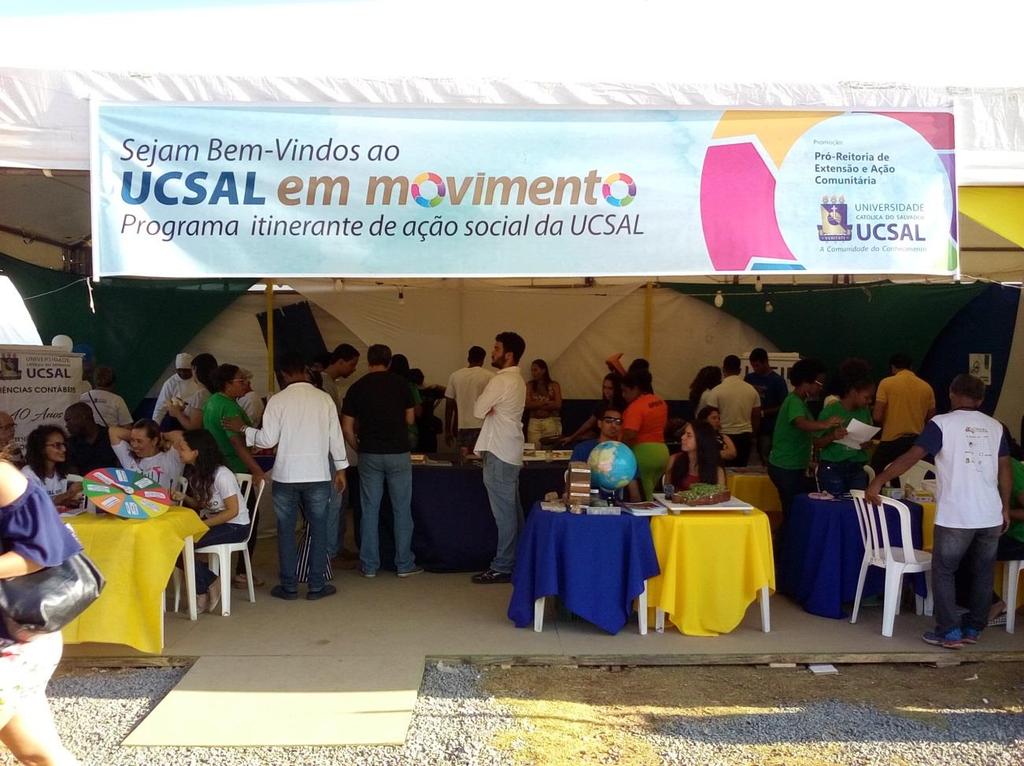 Figura 1. O nosso espaço O espaço é de 70 m², por onde transitam alunos, professores e participantes nas diversas oficinas e atividades organizadas pelos próprios cursos.