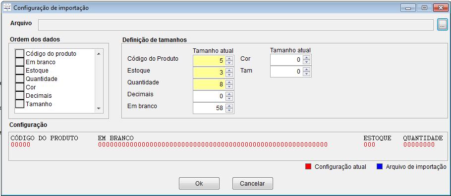 Durante o lançamento das quantidades o estoque ainda não terá seus valores alterados efetivamente.