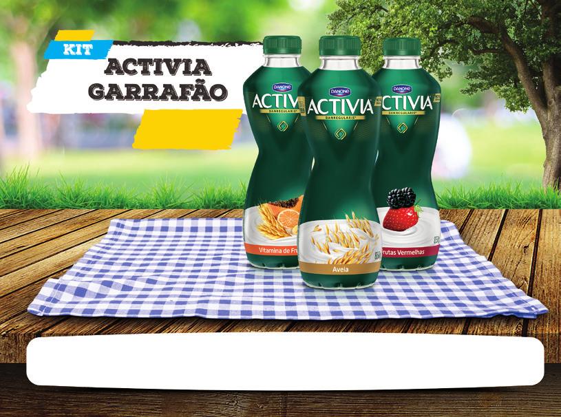 CÓD. 1111 3 UNIDADES 27,99 1 Activia Liq Frutas Vermelhas