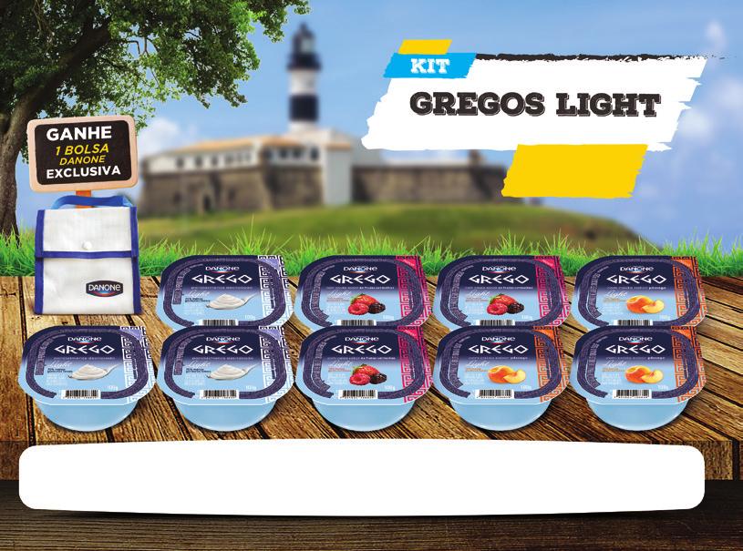 CÓD. 1114 9 UNIDADES 19,99 3 Danone Grego Light Pêssego 100g 3