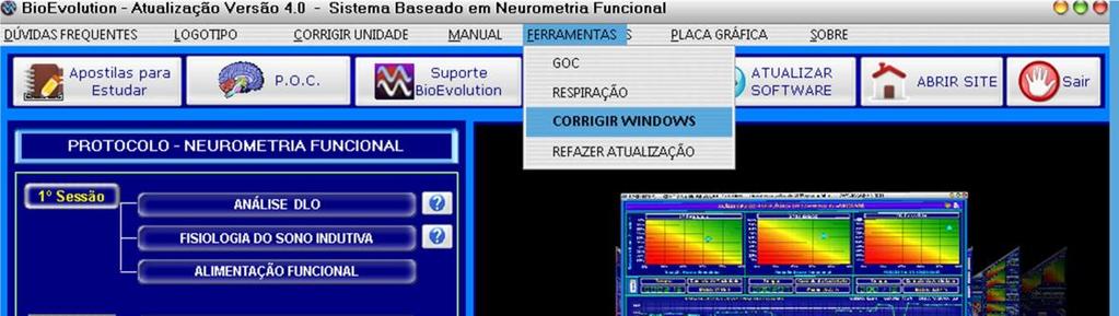 ERRO NAS UNIDADES DO COMPUTADOR Ao tentar abrir o software e aparecer o erro acima, isso pode significar que: - alguma unidade do disco rígido de seu computador pode estar apresentando mau