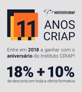 PÓS-GRADUAÇÃO EM GESTÃO E ORGANIZAÇÃO DA FORMAÇÃO [E-LEARNING] - brochura 02-02-2018 2:56:23 8 / 11 INSTITUTO CRIAP INVESTIMENTO Inscrição 160 Antes