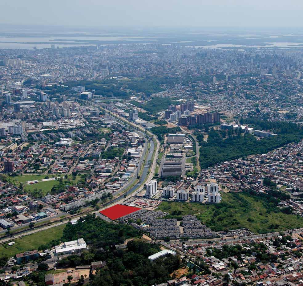 O Nine ainda fica perto do Jardim Botânico, a menos de 1 km da PUCRS e a 5 minutos