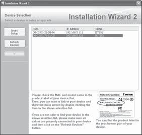 Após a análise da rede, clique no botão Next ( Seguinte ) para continuar o programa. IW2 Installation Wizard 2 3.