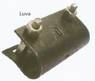 Grade de proteção 13 LUVAS Luvas são as peças utilizadas na conexão dos tubos.