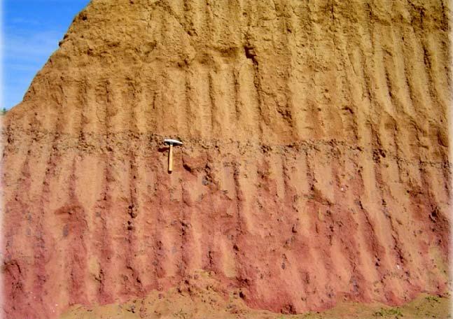 2.2 Aspectos Geológicos das Jazidas Nas Jazidas A, B e C ocorrem solos sedimentares da Formação Barreiras.