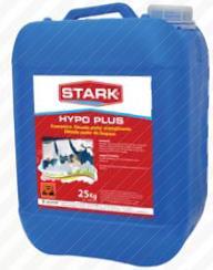 STARK ADITIV PLUS Aditivo alcalino para remoção de nódoas difíceis na lavagem automática de roupa. Usar uma concentração de 4 a 15 ml/kg de produto por cada kg de roupa seca.