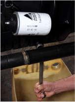 Sistema de lubrificação do motor Troca do filtro e óleo